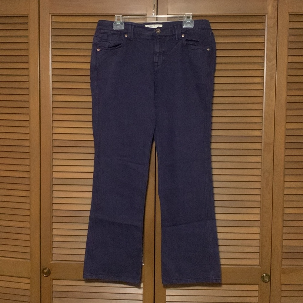 Y2K Old Navy purple jeans lowest rise 12
